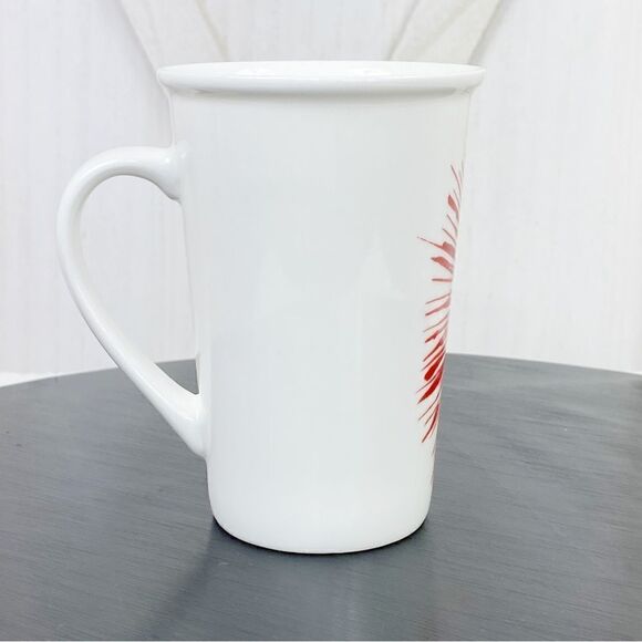 Starbucks Starburst 2014 Holiday Mug White Red 12OZ - Picture 5 of 10